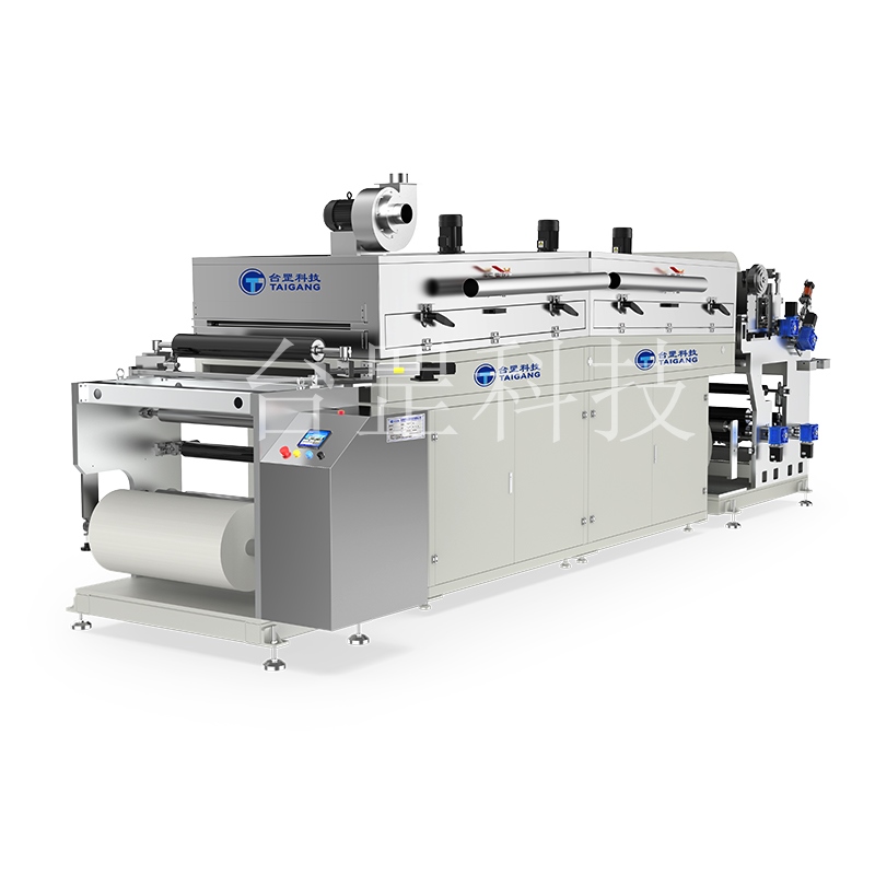 PE保護(hù)膜涂布機(jī)離型紙離型膜無(wú)紡布網(wǎng)紋微凹組合涂布